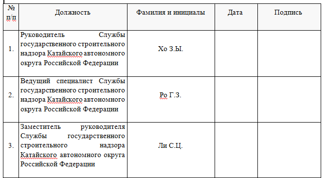 переменная создающая таблицу согласования документа